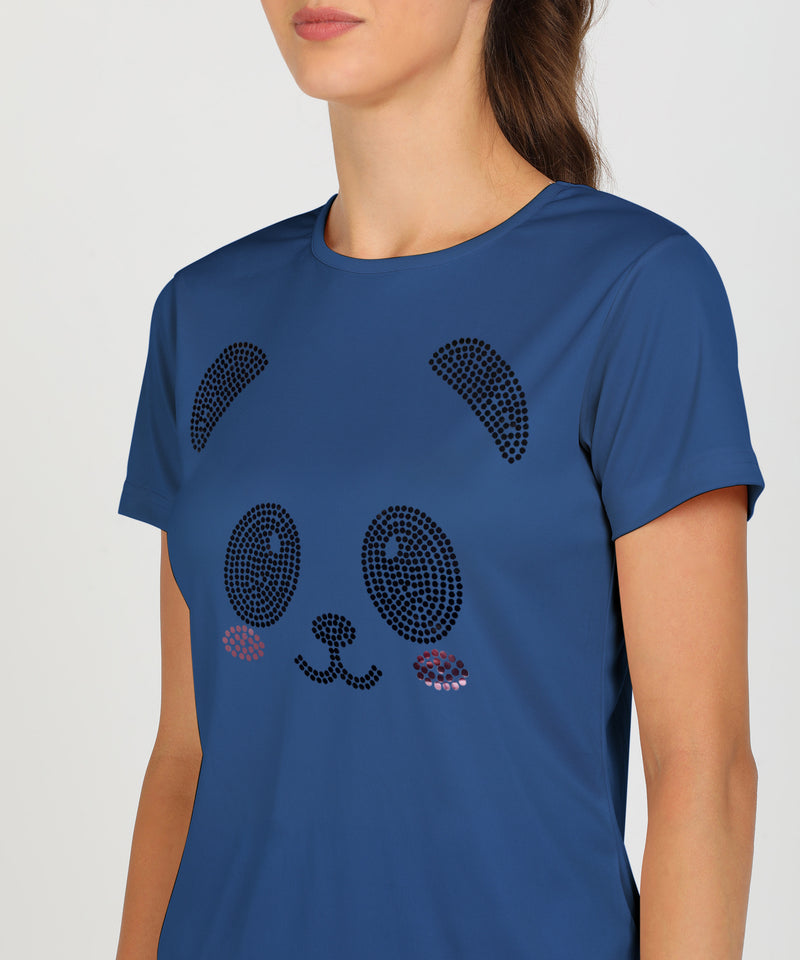 Women’s Polyester Sports T-Shirts (Pack of 2)