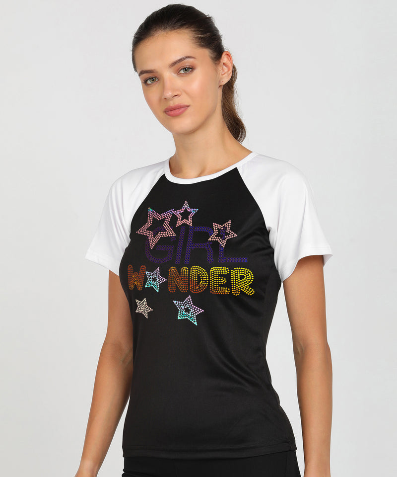 Women’s Polyester Sports T-Shirts (Pack of 2)