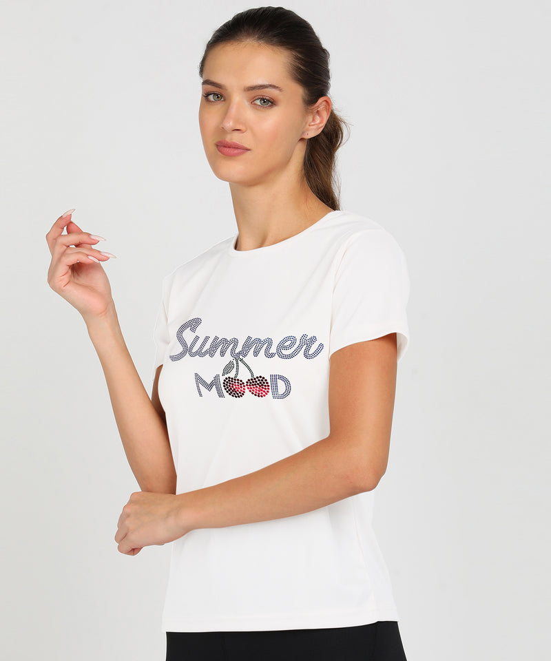 Women’s Polyester Sports T-Shirts (Pack of 2)