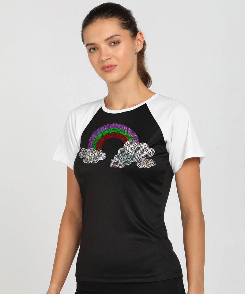 Women’s Polyester Sports T-Shirts (Pack of 2)