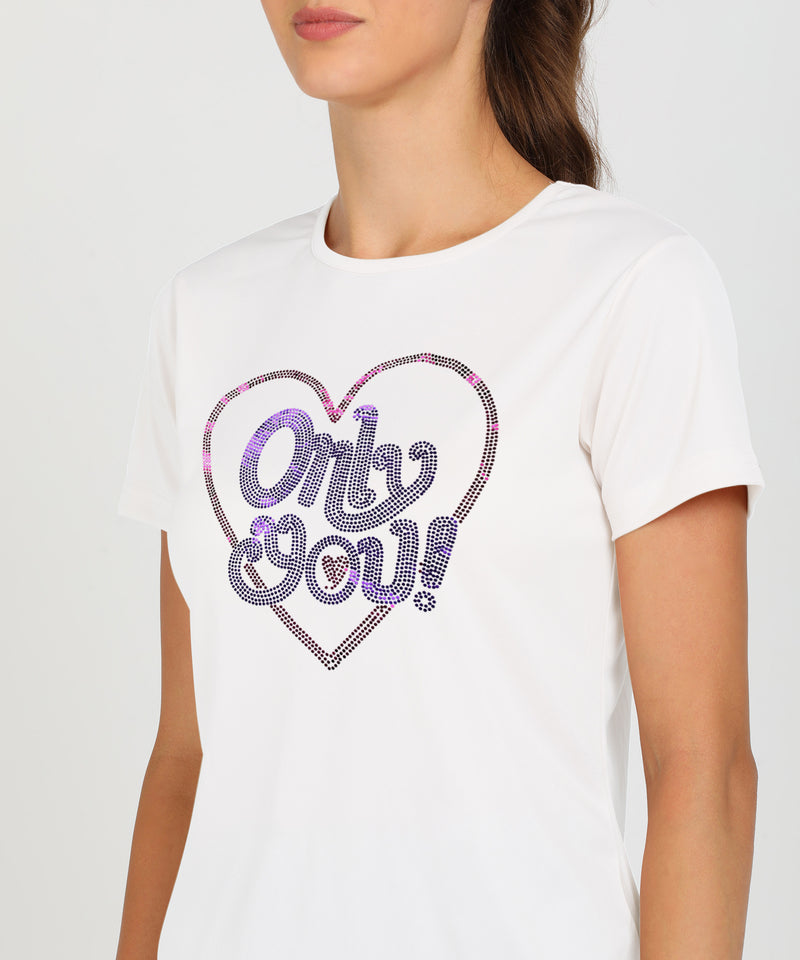 Women's Polyester Sports T-Shirt Pack of 2