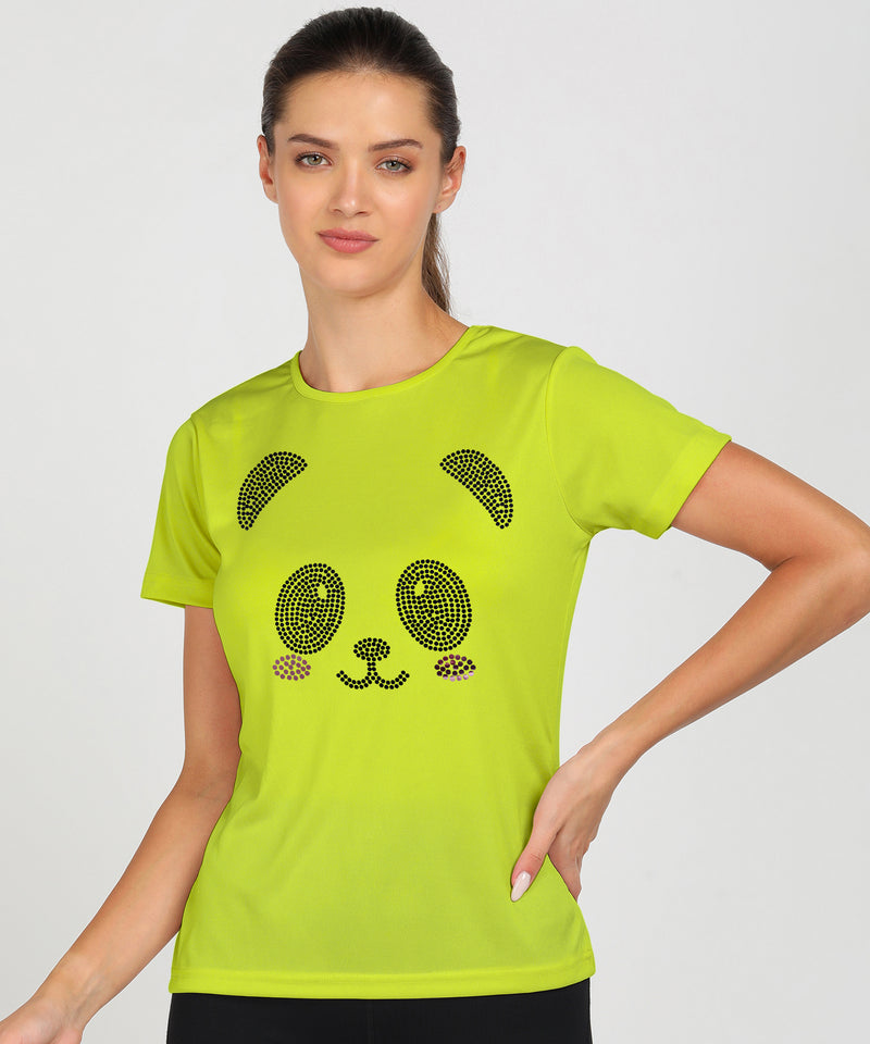Women’s Polyester Sports T-Shirts (Pack of 2)