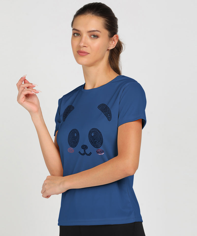 Women’s Polyester Sports T-Shirts (Pack of 2)