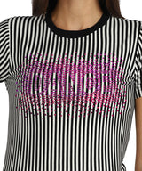 Women's Sequins Motifs Embellished Cotton T-shirt