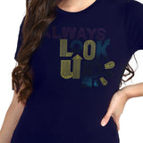 Women's Sequins Motifs Embellished Cotton T-shirt