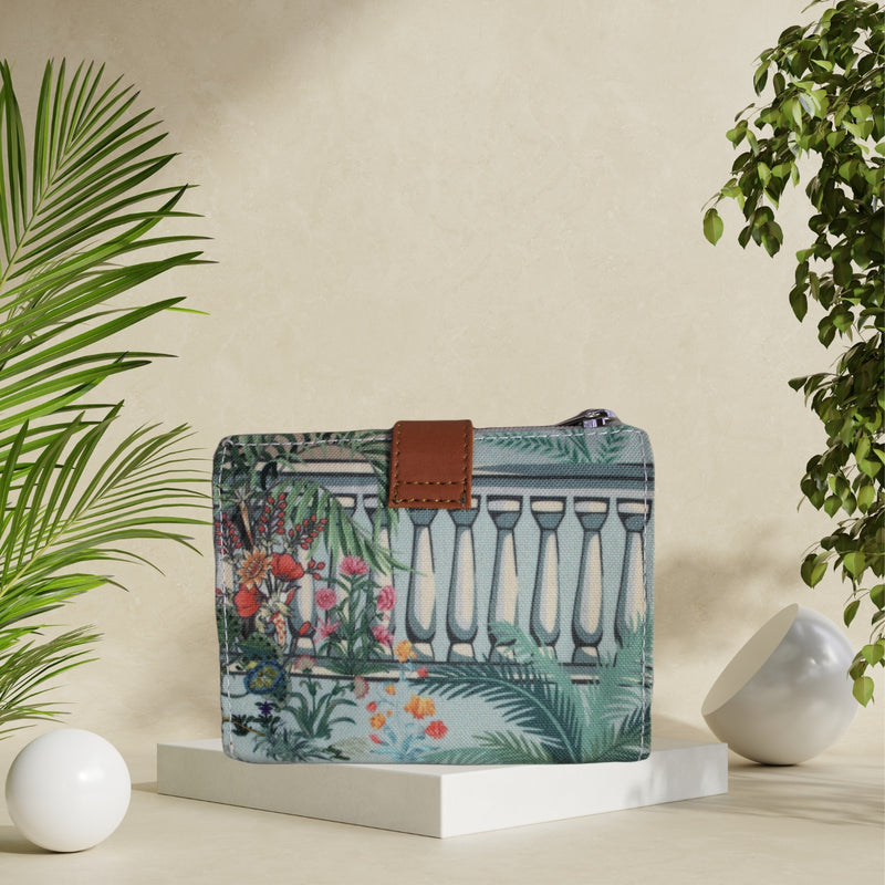 Mughal Garden Print Wallet