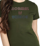 Women's Sequins Motifs Embellished Cotton T-shirt