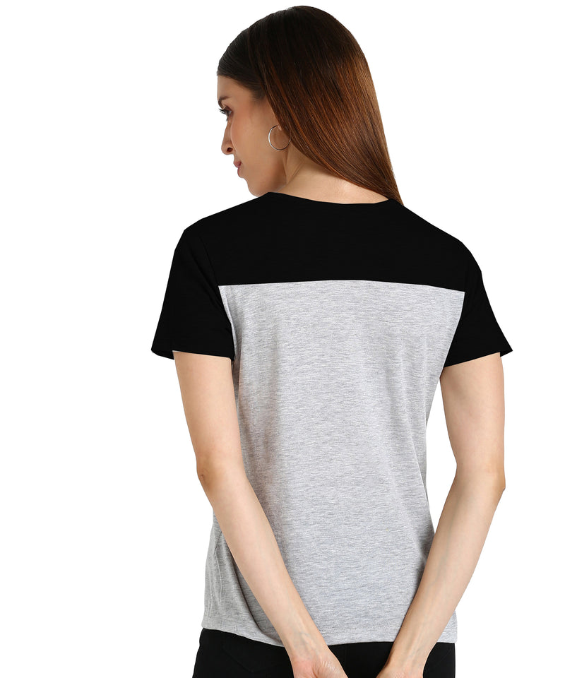Women's Cotton Sequin Motif T-Shirt Combo