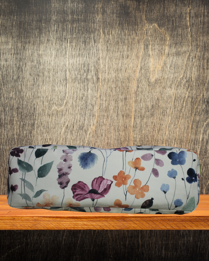 WATER COLOUR FLORAL PRINT TOTE BAG