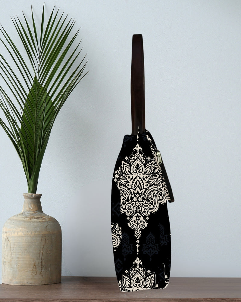 BIG PAISLEY PRINT TOTE BAG