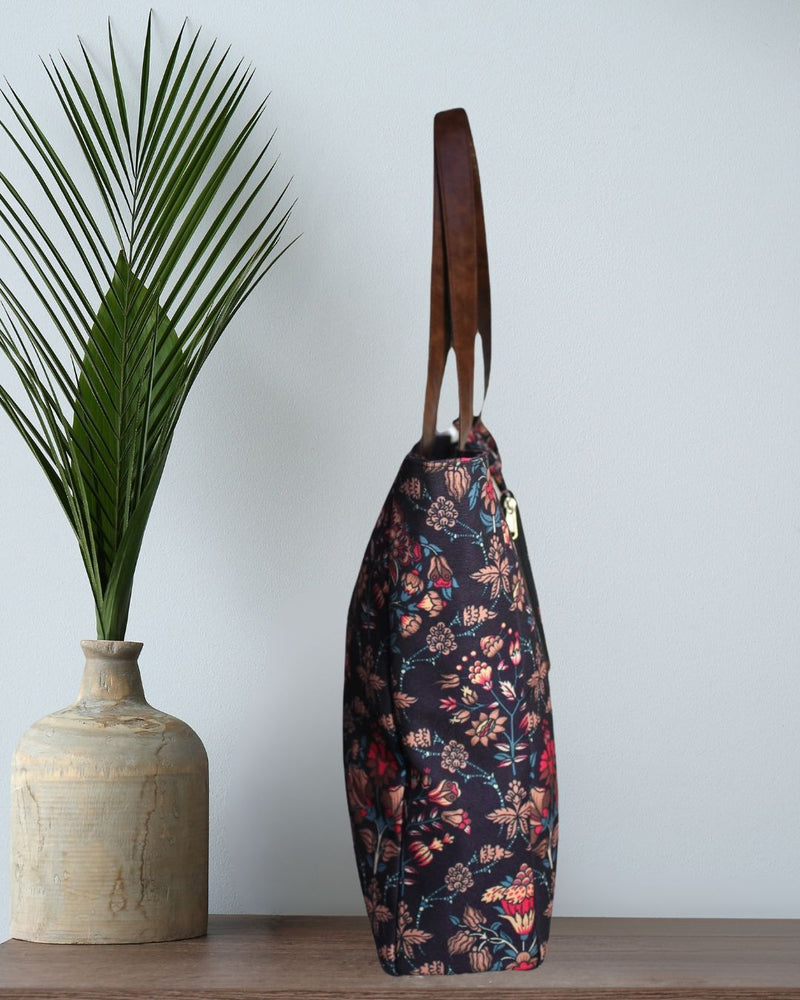 ETHNIC PAISLEY PRINT TOTE BAG EB 3