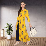 Pack of 2 Women Printed Cotton Kurti Shrug