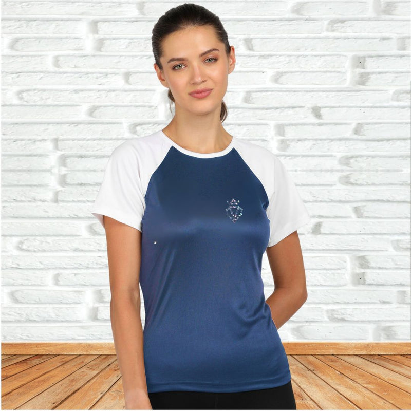 Women's Polyester Sports T-Shirt Pack of 2