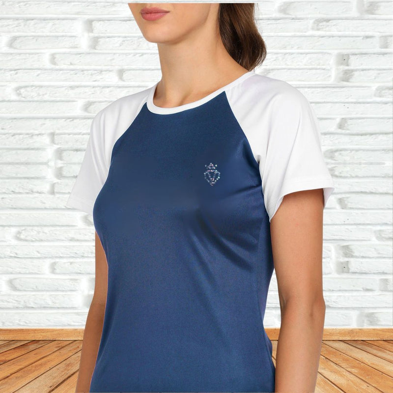 Women's Polyester Sports T-Shirt Pack of 2