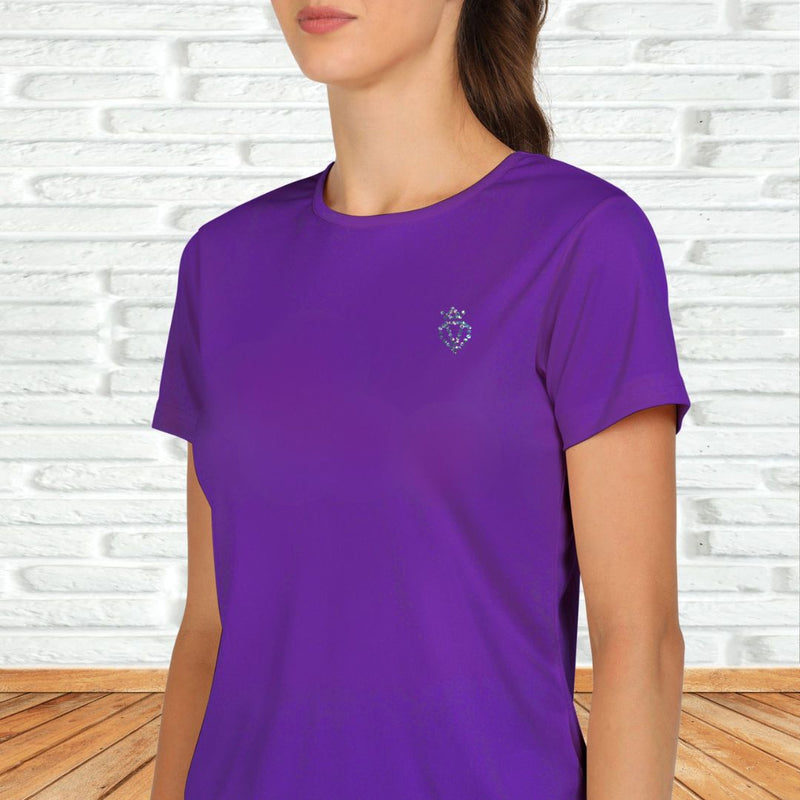 Women's Polyester Sports T-Shirt Pack of 2