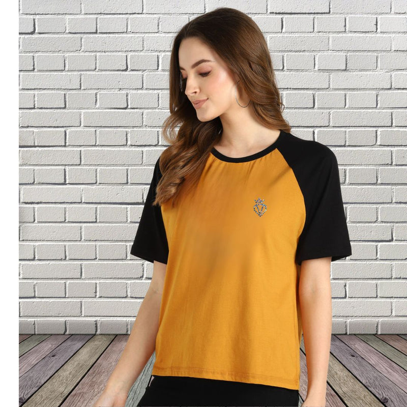 Double the Comfort with the Pack of 2 Women's Cotton T-Shirts