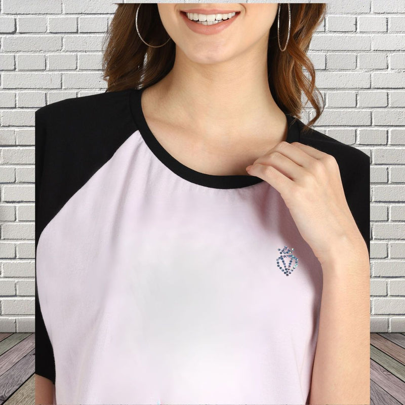 Double the Comfort with the Pack of 2 Women's Cotton T-Shirts